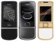 Nokia 8800,  Carbon Sapphire Arte Gold,  копия 1:1,  металл. корпус.